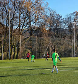 Trening nogometa za otroke v Postojni
