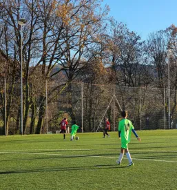 Trening nogometa za otroke v Postojni