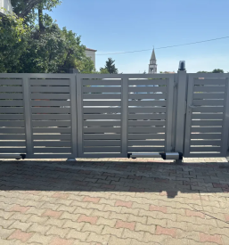 Dvoriščna vrata na daljinca Goriška in Slovenija