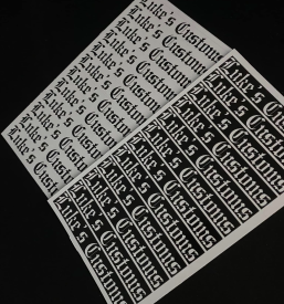 Günstiger Aufkleberdruck für Motorsport Österreich