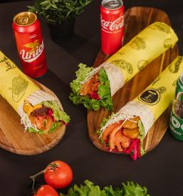 Crispy chicken wrap Ljubljana