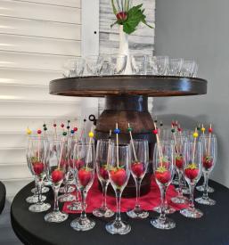 Prostor za zaključene družbe na turistični kmetiji Štajerska