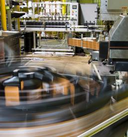 Machine assembly in industry