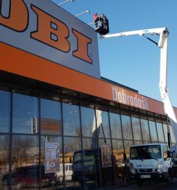 Najem dvižne košare