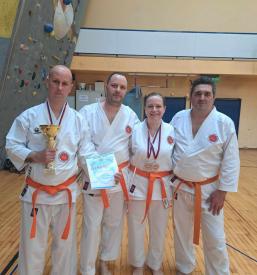 Vpis v karate klub v Kuzmi