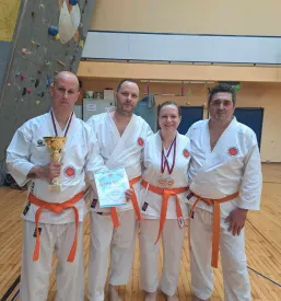 Vpis v karate klub v Kuzmi
