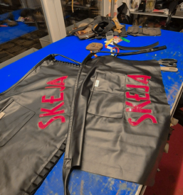 Graviranje logotipov na usnje Ljubljana