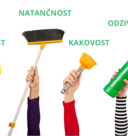 Čiščenje stanovanj, poslovnih objektov
