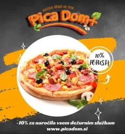 Pizzerija z odlično pico Ljubljana