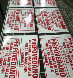 Ugoden tisk nalepk v Velenju