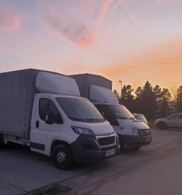 Odvoz odpadkov na deponijo Podravska