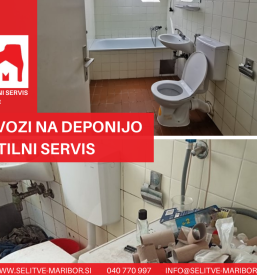 Odvoz odpadkov na deponijo Savinjska