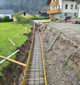 Izkopi in betoniranje okolica Kranja
