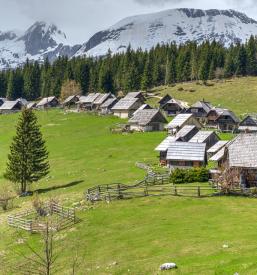 Počitniška hiša na planini Pokrovec