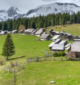 Počitniška hiša na planini Pokrovec