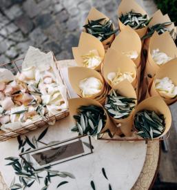 Izvedba dekoracije za poroke Štajerska