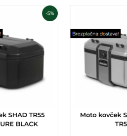 Prodaja shad kovčkov