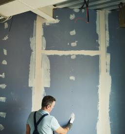 Suhomontažna dela, polaganje knaufa Ljubljana