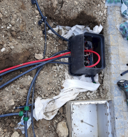 Izkopi na gradbišču Osrednja Slovenija