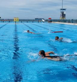 Pridobitev licence za vodnega reševalca Obala