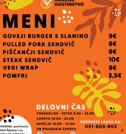 Okusna ulična hrana in pizze Ljutomer