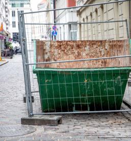 Poceni predelava odpadkov v gradbeništvu Slovenija
