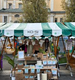 Production of organic fibre inserts Slovenia