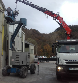 Prevoz razsutega materiala Slovenija, Italija