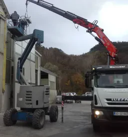 Prevoz razsutega materiala Slovenija, Italija