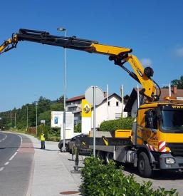 Hiter prevoz opreme po tujini in Sloveniji