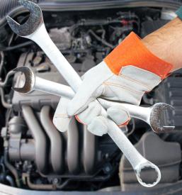 Servis in popravilo vozil na terenu v Prekmurju