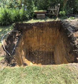 Vgradnja zbiralnika za vodo