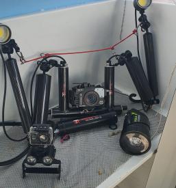 Flashlight for divers