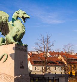 Turistično vodenje po Ljubljani v Osrednji Sloveniji