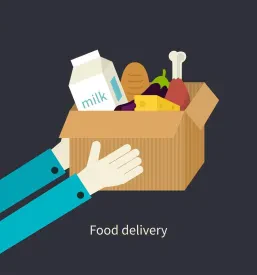 Global production of parcel delivery food locker
