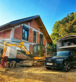 Spremljanje gradbenih del v okolici Ljubljane