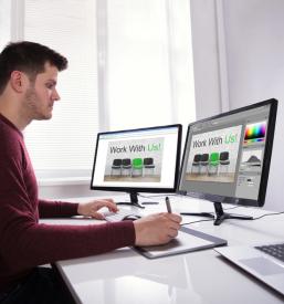 Grafična obdelava tiskovin v okolici Renč