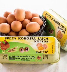 Domača jajca s kmetije Pomurje