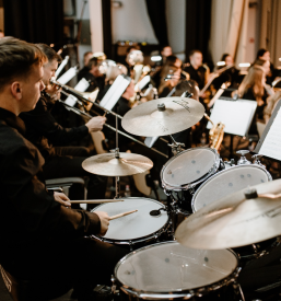 Koncertiranje pihalne zasedbe Podravje