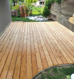 Cena za izdelavo lesene terase Osrednja Slovenija