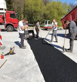 Asfaltiranje dvorišč Ljubljana, Osrednja Slovenija