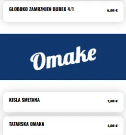 Meni burek, omake
