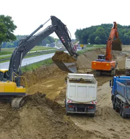 Prevoz materiala s kiperjem na Savinjskem