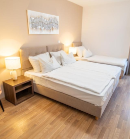 Schöne Unterkunft und Hotel in der Nähe des Flusses Soča