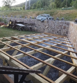 Postavitev zunanjih pohodnih tal Osrednja Slovenija