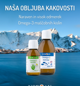 Rastlinsko omega-3 olje v Sloveniji