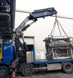 Machinery relocation