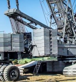 Mobile cranes components