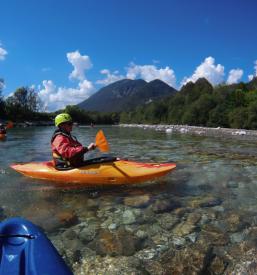 Rafting, canyoning, paragliding, kayaking Kobarid