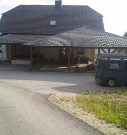 Menjava, sanacija strehe Zasavje, Slovenija